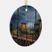 Zug - Auf der Turntable Keramikornament (Rechts)