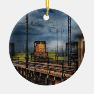 Zug - Auf der Turntable Keramikornament