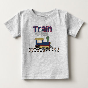 Zug auf Schiene Baby T-shirt