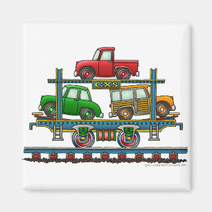 Zug-Auto-Fördermaschinen-Auto-Eisenbahn-Magneten Magnet