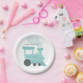 Zug-Auto-PapierTeller Pappteller (Party)