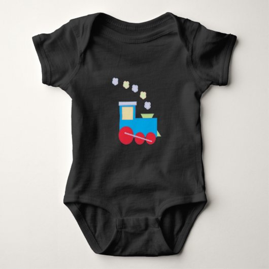 Zug Baby Strampler (Vorderseite)