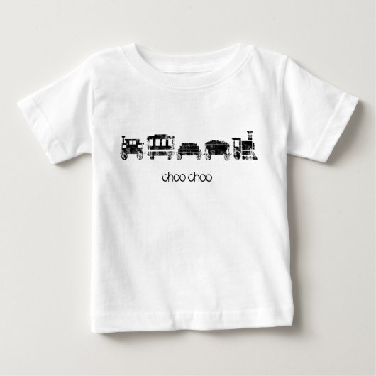 Zug Baby T-shirt (Vorderseite)
