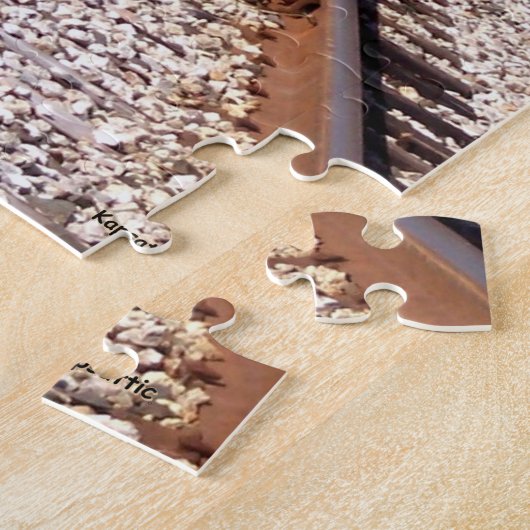 Zug-Bahnen Puzzle (Seite)