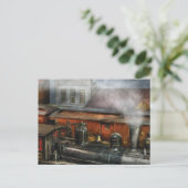 Zug - Bahnhof II Postkarte (Stehend Vorderseite)