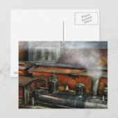 Zug - Bahnhof II Postkarte (Vorne/Hinten)