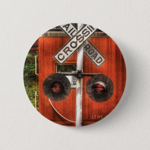 Zug - Bahnübergang Button