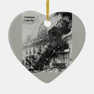 Zug Believe Can Fly Keramikornament