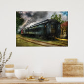 Zug - Bereit zum Rollen Poster (Küche)