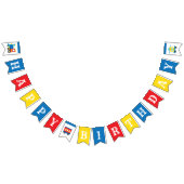 Zug Birthday Bunting-Banner Wimpelkette (Alle)