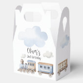 Zug Birthday Chugga Chugga Zwei Gefälligkeitsbox Geschenkschachtel (Geöffnet)