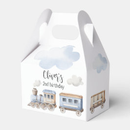 Zug Birthday Chugga Chugga Zwei Gefälligkeitsbox Geschenkschachtel