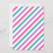 Zug Birthday Einladung Chugga Chugga zwei Zug (Rückseite)