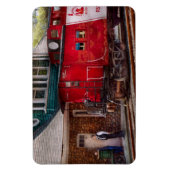 Zug - Caboose - Ende der Strecke Magnet (Vertikal)
