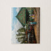 Zug - Catskill, NY - Gewartet für Abfahrt 1902 Puzzle (Vertikal)