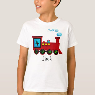 Zug ChooChoo Geburtstags-T - Shirt