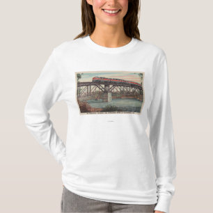 Zug-D Tippecanoe/kreuzenTippecanoe Fluss T-Shirt