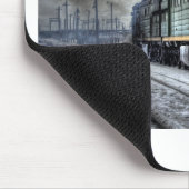 Zug-Dampf-Eisenbahn Steampunk Motor-Schicksal Mousepad (Ecke)