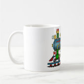 Zug-Dampf-Motor Choo Choo Kaffeetasse (Links)