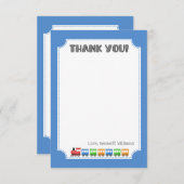 Zug dank Karte (Vorne/Hinten)