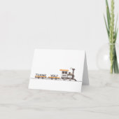 Zug dank Karte (Vorderseite)