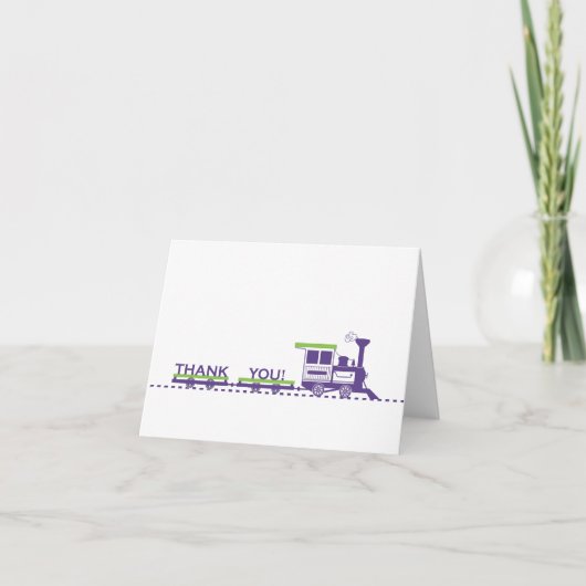 Zug dank Karte (Vorderseite)