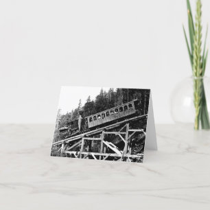 Zug der Eisenbahn-1880 "Wolke " Karte