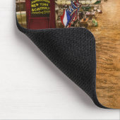 Zug - Der neue Zug riecht 1876 Mousepad (Ecke)