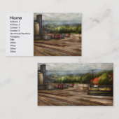 Zug - der Zug-Friedhof Visitenkarte (Vorne/Hinten)