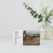 Zug - der Zug-Friedhof Visitenkarte (Stehend Vorderseite)