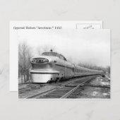 Zug der Zukunft! Postkarte (Vorne/Hinten)