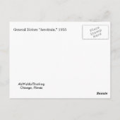 Zug der Zukunft! Postkarte (Rückseite)