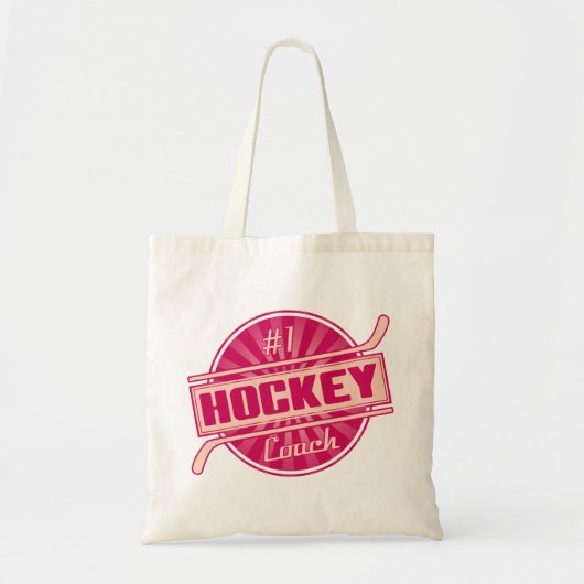 Zug des Hockey-#1 Tragetasche (Vorne)