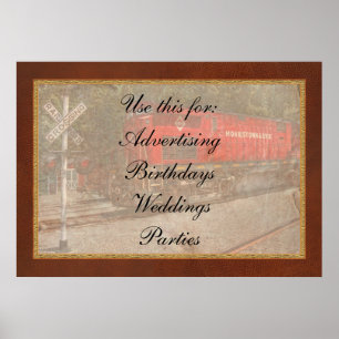 Zug - Diesel - Morristown Erie Poster