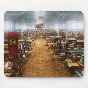 Zug - Dieser neue Zug Geruch 1876 Mousepad
