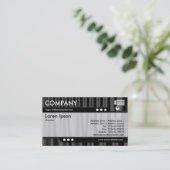 Zug - Drapery 07 Visitenkarte (Stehend Vorderseite)