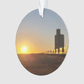 Zug durch einen Grain Elevator Ornament (Vorderseite)