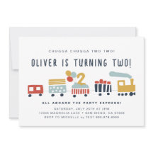 Zug Einladung ・ Chugga Chugga Zwei Zwei ・ Zwei Jah