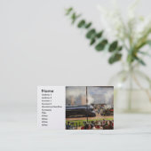 Zug - Eisenbahn-Zeitung 1939 Visitenkarte (Stehend Vorderseite)