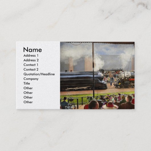 Zug - Eisenbahn-Zeitung 1939 Visitenkarte (Vorderseite)