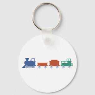 Zug Eisenbahn Zug Schlüsselanhänger