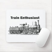 Zug-Enthusiast Mousepad (Mit Mouse)