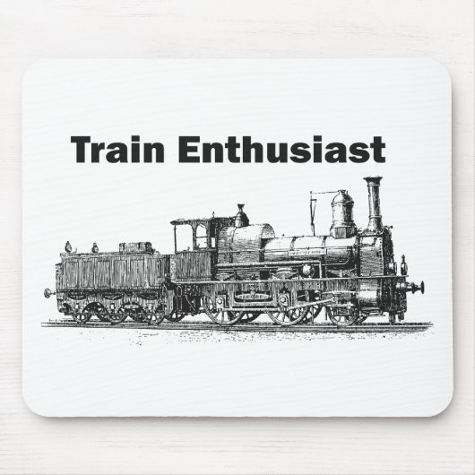 Zug-Enthusiast Mousepad (Vorne)