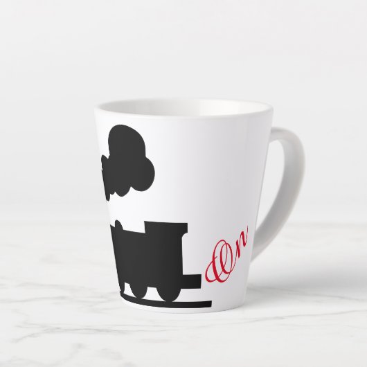 Zug "fahren" milchtasse (Rechte Ecke)