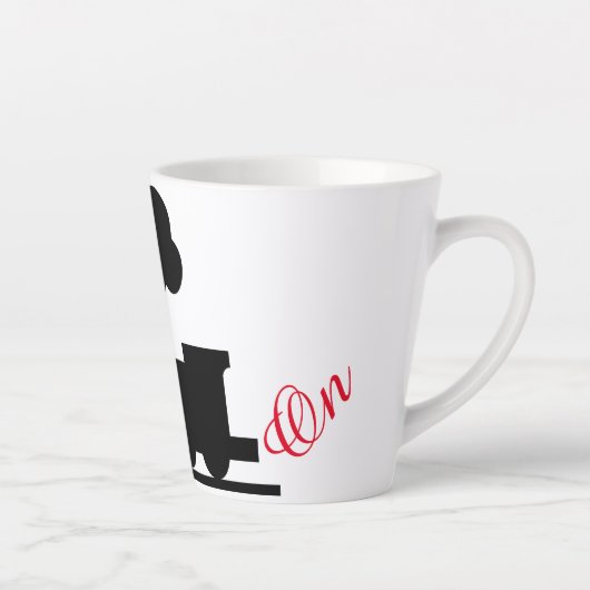 Zug "fahren" milchtasse (Rechts)