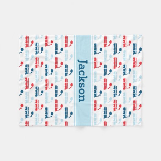 Zug-Fleece-Decke Fleecedecke (Vorderseite (Horizontal))