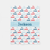 Zug-Fleece-Decke Fleecedecke (Vorderseite)