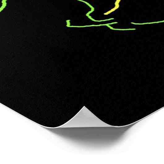 Zug für 3 poster (Ecke)