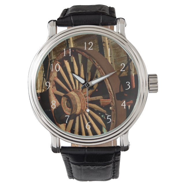 Zug für antike Maultiere Armbanduhr (Vorderseite)