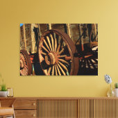 Zug für antike Maultiere Leinwanddruck (Insitu (Wohnzimmer))